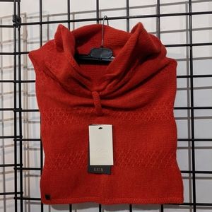 Neck warmer | stylish | heather ruby